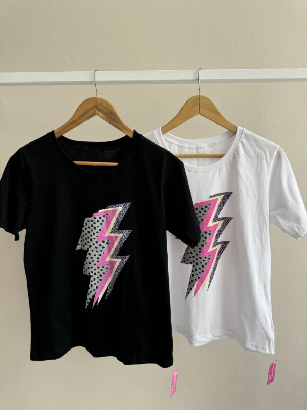 Remera rayo - negro, XL