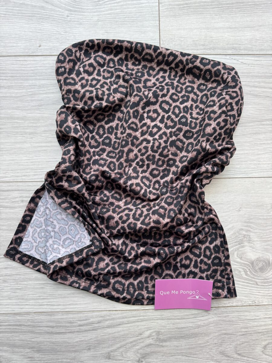 Strapless Cher print