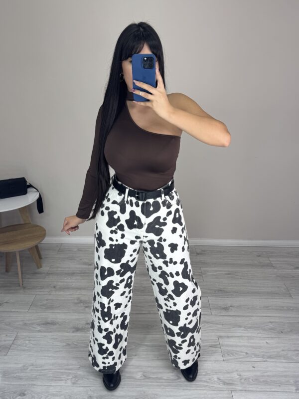 Jean Wide Cow