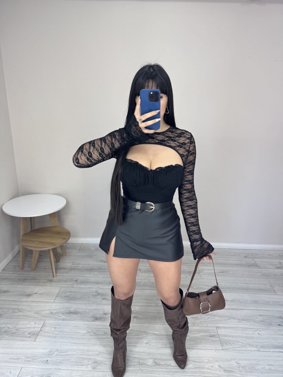 Skort Mirna cuerina