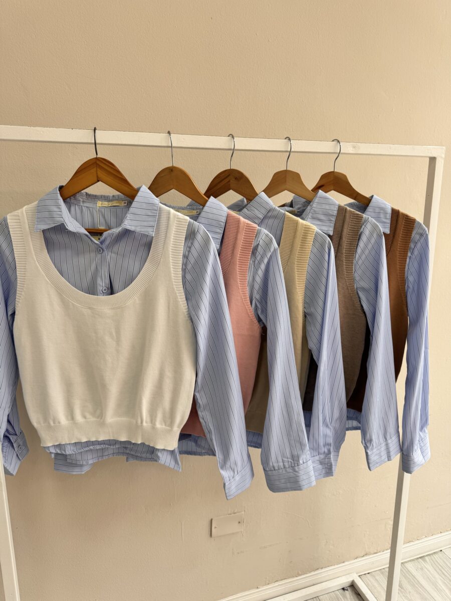 Set camisa + chaleco Ashley - Imagen 5