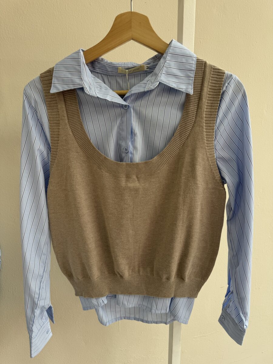 Set camisa + chaleco Ashley - Imagen 7