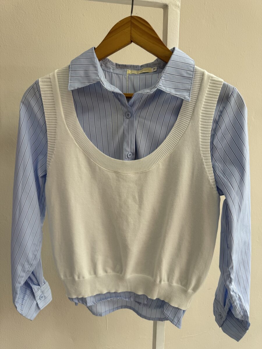 Set camisa + chaleco Ashley - Imagen 10