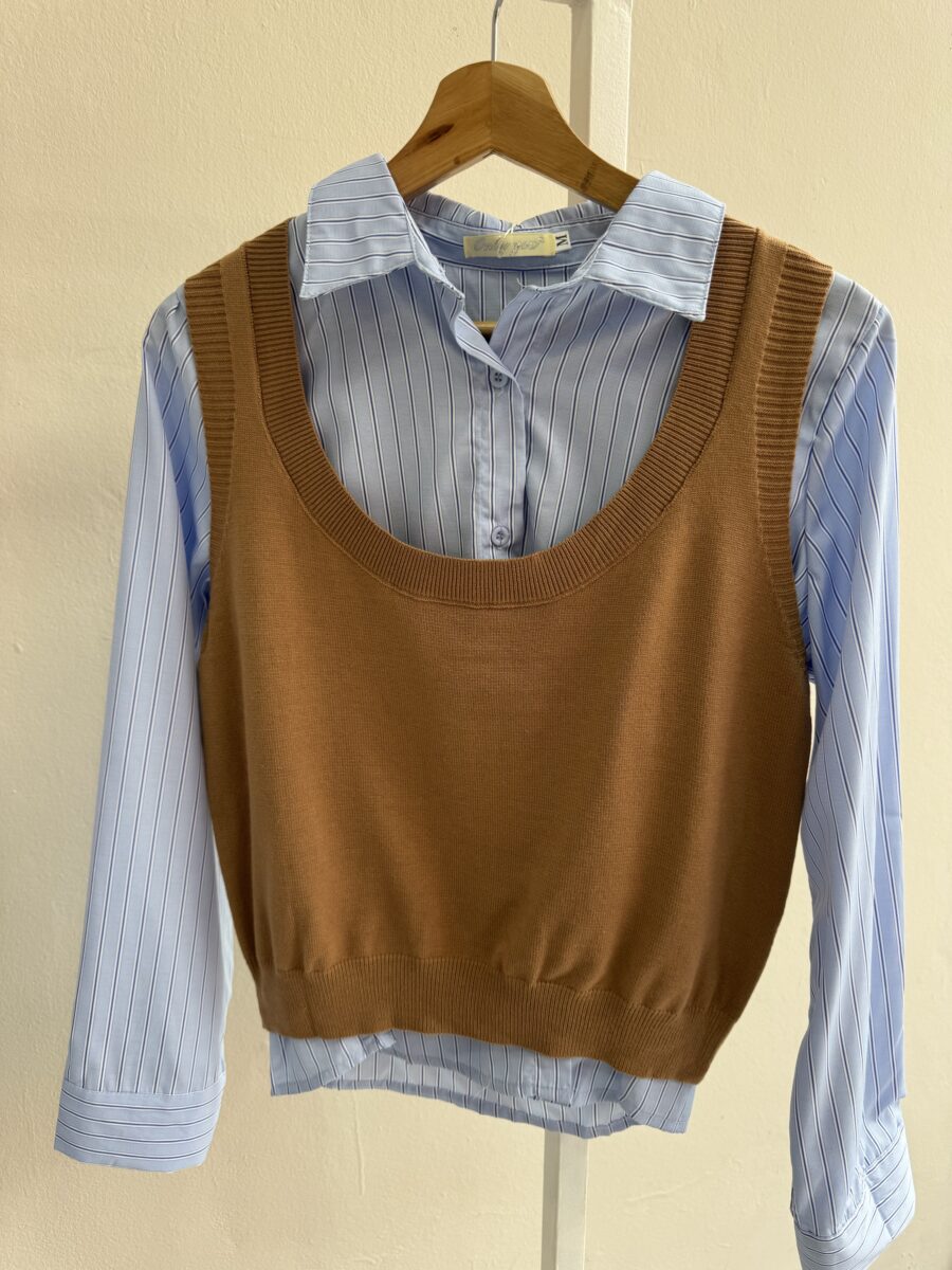Set camisa + chaleco Ashley - Imagen 11