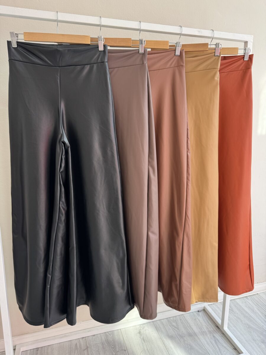 Maxi palazzo engomado - Imagen 3