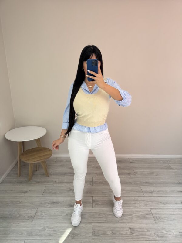 Set camisa + chaleco Ashley