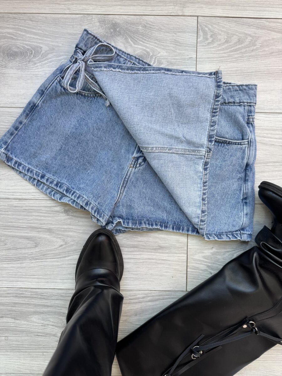 Skort Mali celeste - Imagen 2