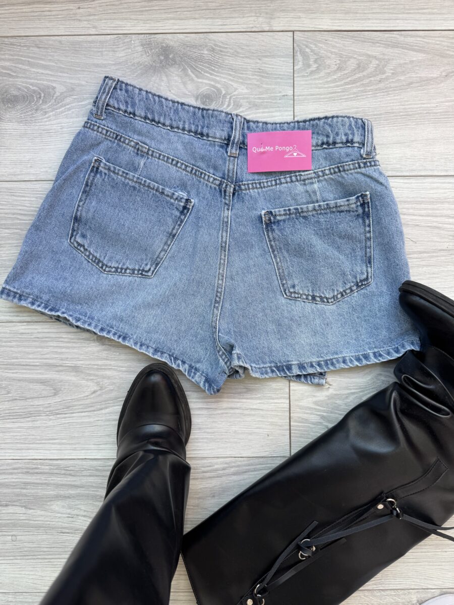 Skort Mali celeste - Imagen 3