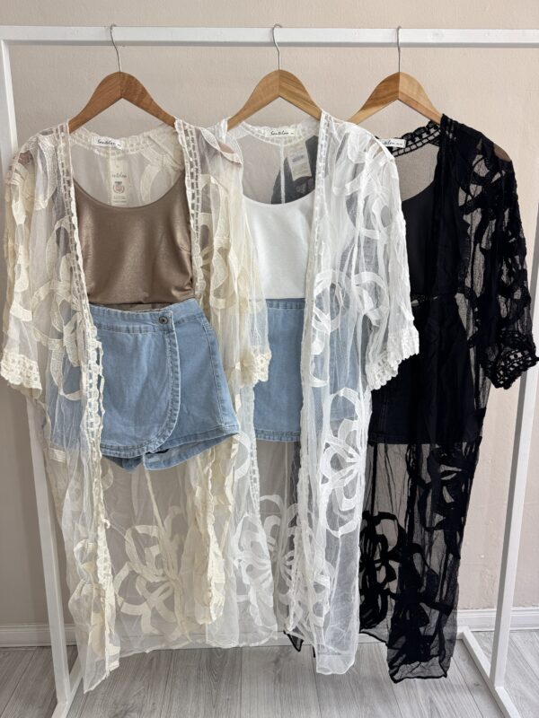 Kimono 3087 - blanco, M/L