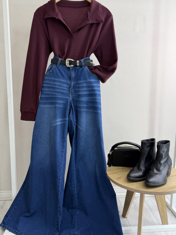 Jean Stramp Azul