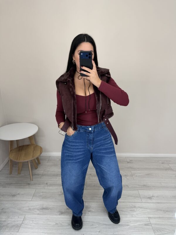 Jean Baggy azul