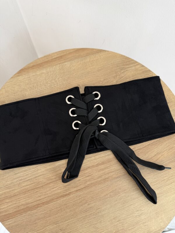 Corset gamuzado